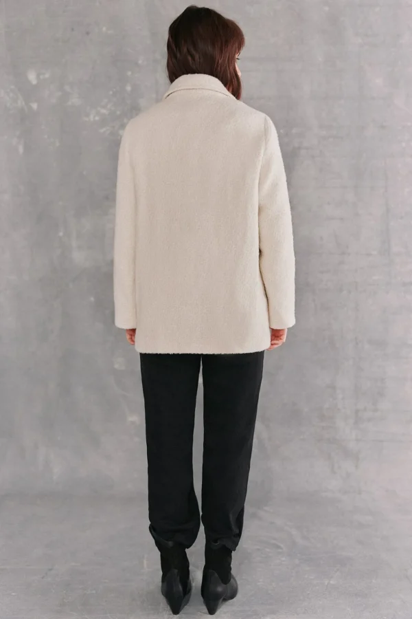 Shop Ainhoa. Abrigo corto crudo Mujer Abrigos Y Chaquetas