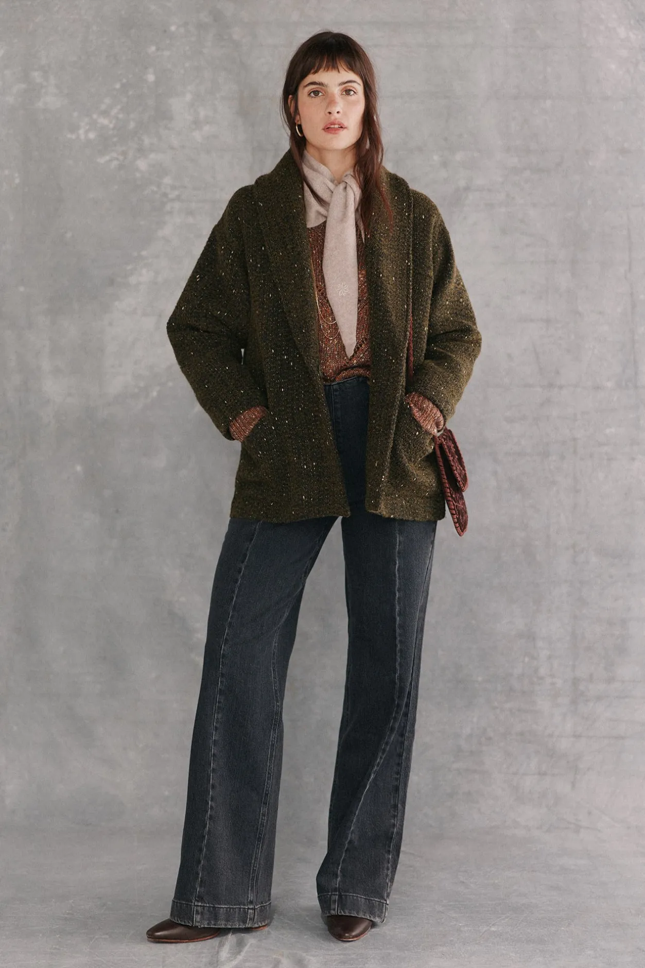 aitana_abrigo_corto_con_h_3.webp Clearance Aitana. Abrigo corto con hilo metálico Mujer Abrigos Y Chaquetas
