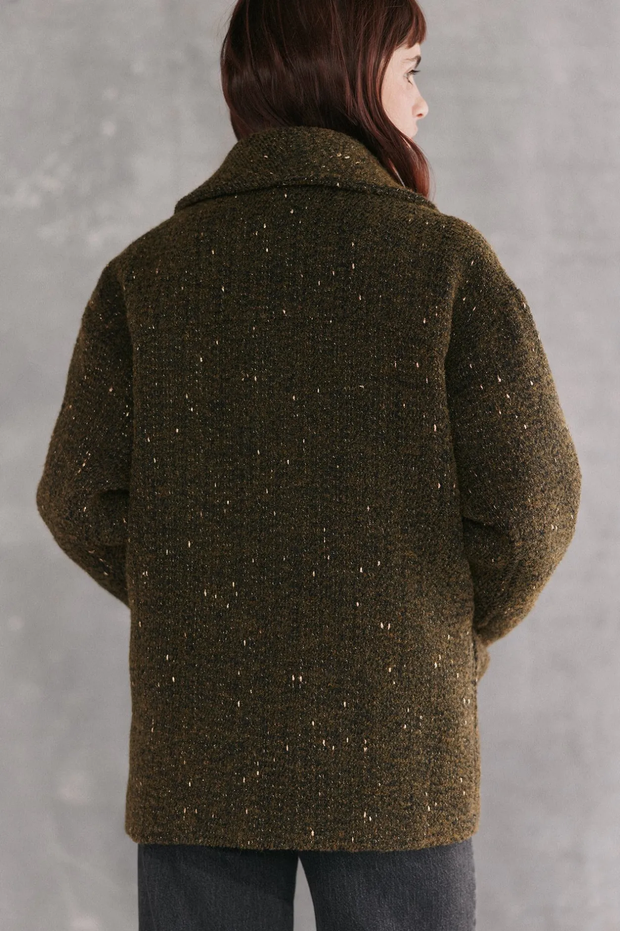 aitana_abrigo_corto_con_h_6.webp Clearance Aitana. Abrigo corto con hilo metálico Mujer Abrigos Y Chaquetas