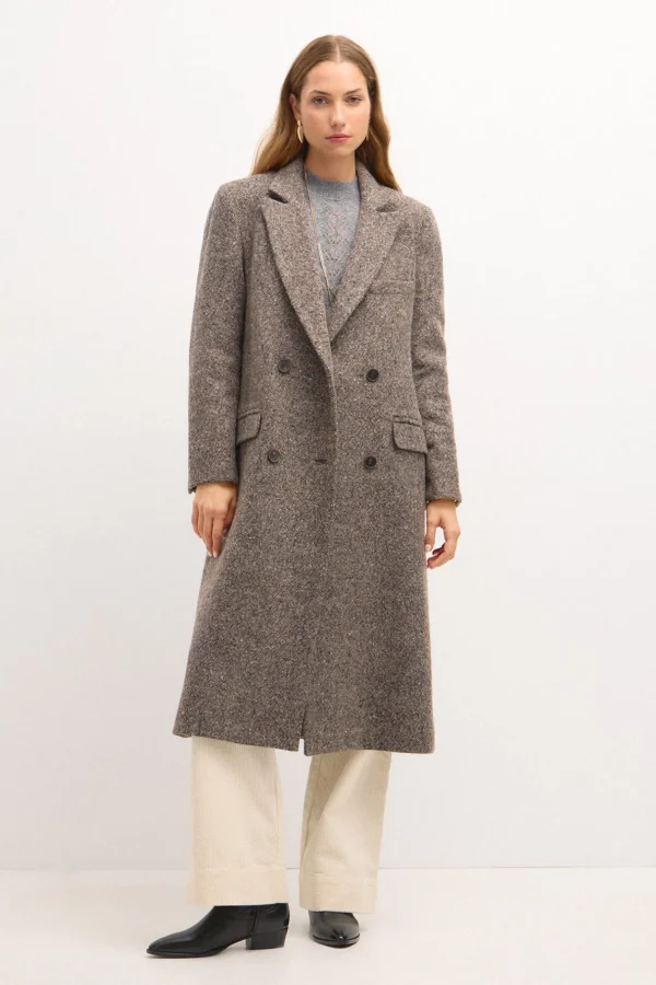Hot Almudena. Abrigo largo masculino Mujer Abrigos Y Chaquetas