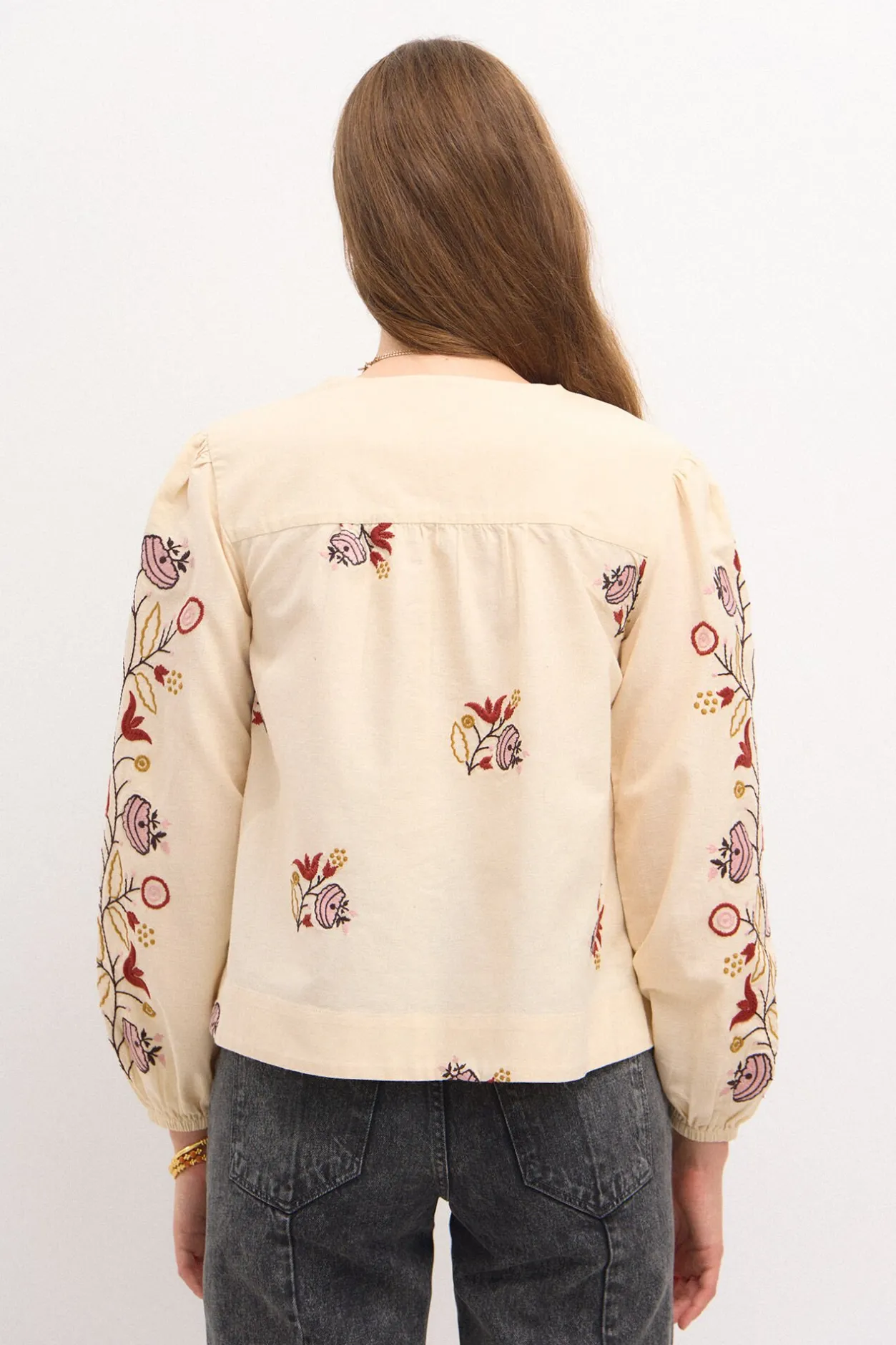 cala_blusa_bordada_2.webp Discount Cala. Blusa bordada. Mujer Blusas Y Camisas