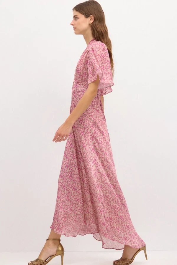 Outlet Casiopea. Vestido estampado botones. Mujer Vestidos Y Monos