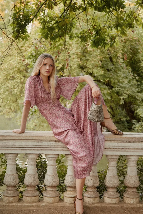 Outlet Casiopea. Vestido estampado botones. Mujer Vestidos Y Monos