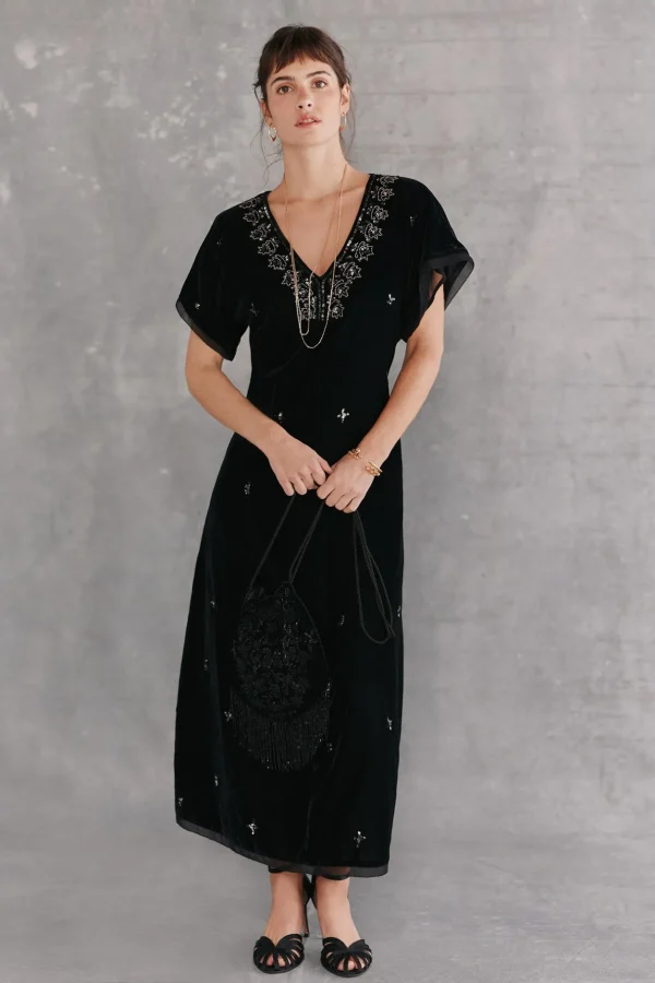 Hot Catia. Vestido bordado. Mujer Vestidos Y Monos
