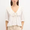 Cheap Celia. Blusa romántica. Mujer Blusas Y Camisas