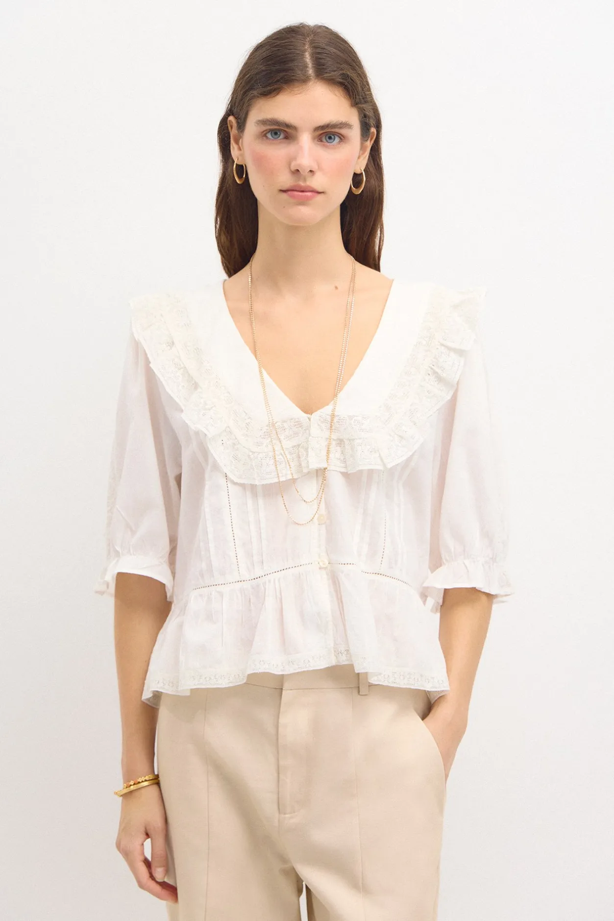 celia_blusa_romntica_0.webp Cheap Celia. Blusa romántica. Mujer Blusas Y Camisas