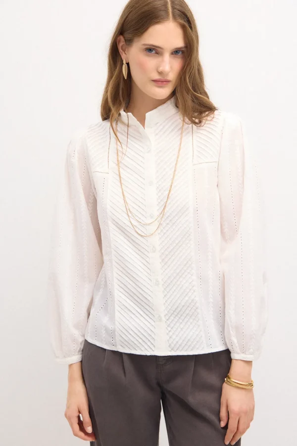 Fashion Claire. Blusa jaretas Mujer Blusas Y Camisas
