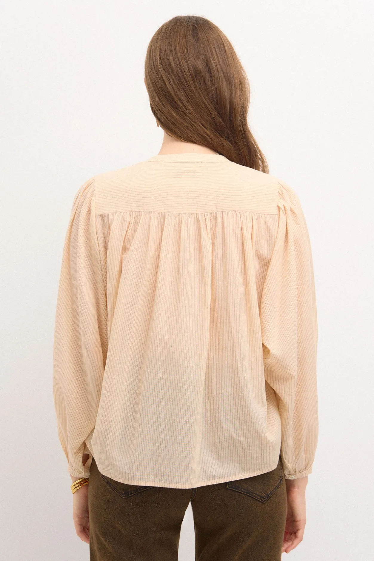 clementina_blusa_rayas_bo_4.webp Clearance Clementina. Blusa rayas bordada. Mujer Blusas Y Camisas