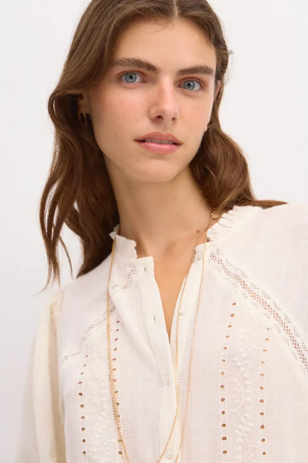 Clearance Cristina. Blusa romántica. Mujer Blusas Y Camisas