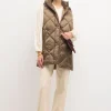 Best Dafne. Chaleco acolchado metalizado Mujer Chalecos | Abrigos Y Chaquetas