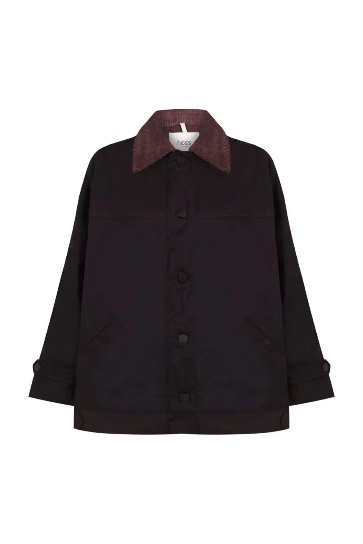 dalila_parka_corta_encera_8.webp Discount Dalila. Parka corta encerada Mujer Abrigos Y Chaquetas