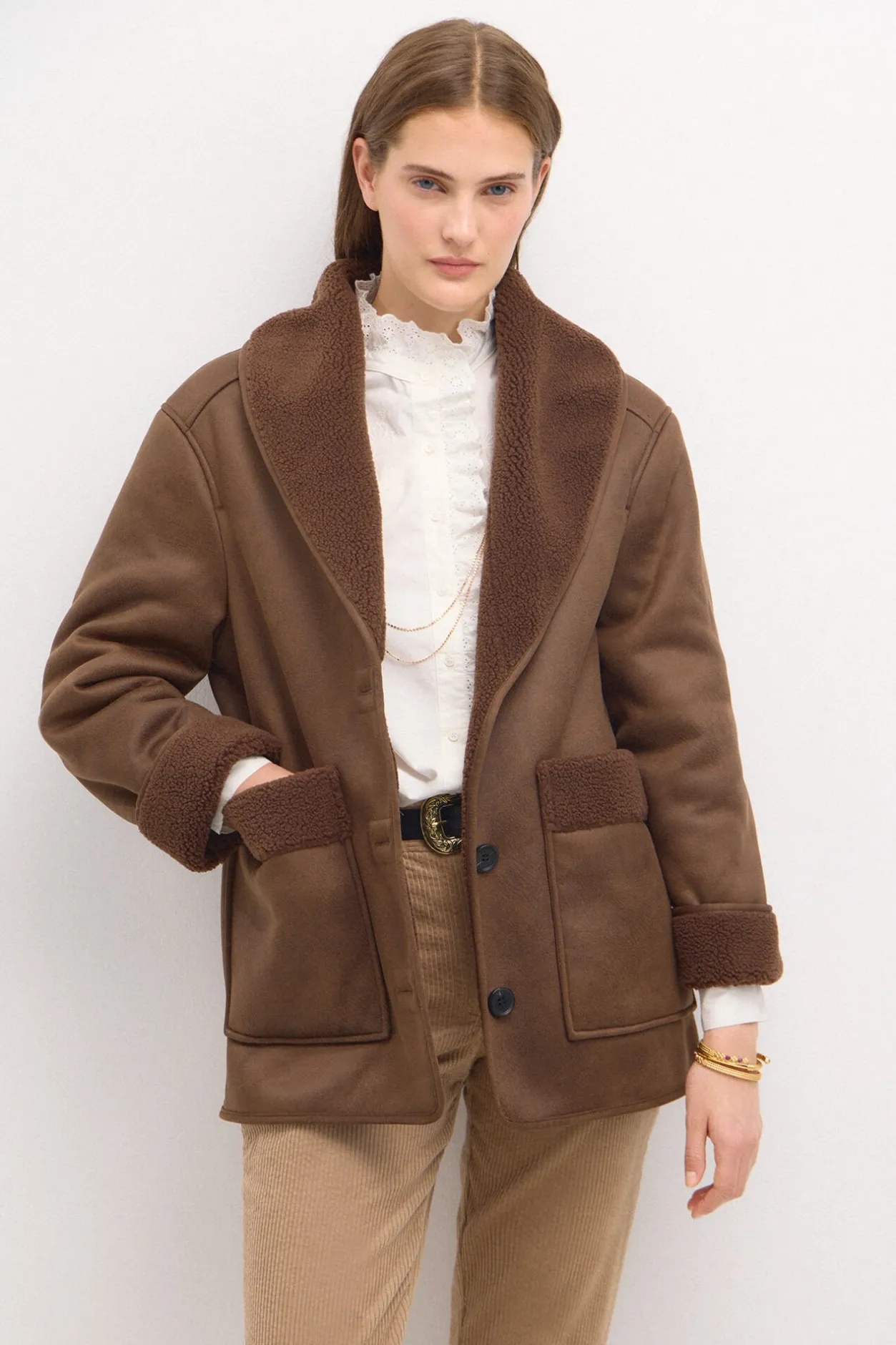 dana_abrigo_doble_faz_amp_3.webp Cheap Dana. Abrigo doble faz amplio Mujer Abrigos Y Chaquetas