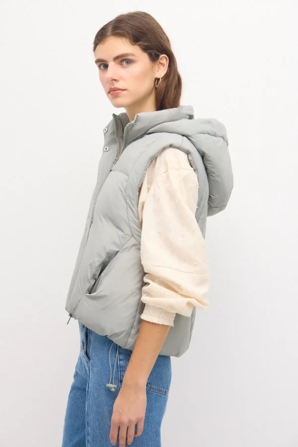 Sale Daniela. Chaleco corto acolchado Mujer Chalecos | Abrigos Y Chaquetas