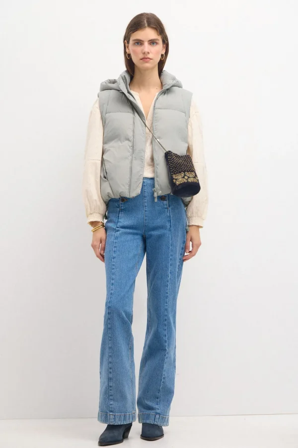 Sale Daniela. Chaleco corto acolchado Mujer Chalecos | Abrigos Y Chaquetas