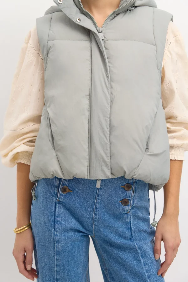 Sale Daniela. Chaleco corto acolchado Mujer Chalecos | Abrigos Y Chaquetas