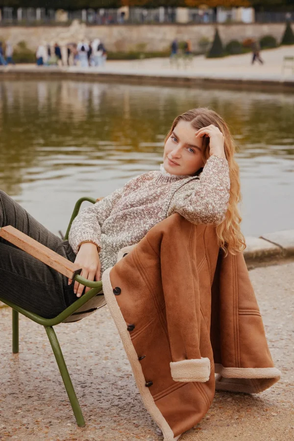 Best Dasha. Abrigo doble faz largo Mujer Abrigos Y Chaquetas