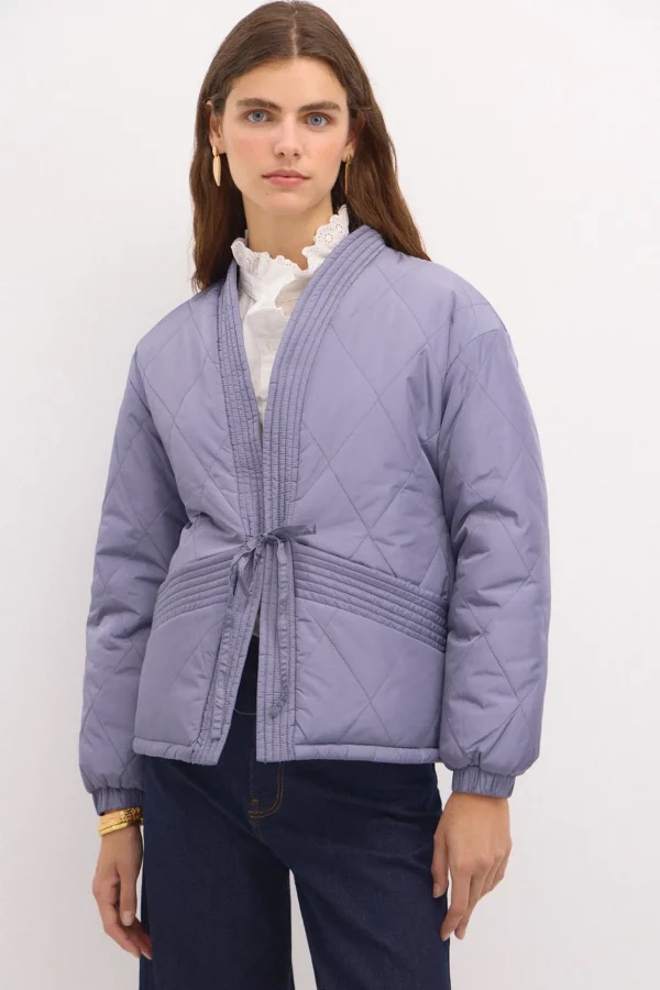 Outlet Delia. Chaqueta kimono acolchada Mujer Abrigos Y Chaquetas