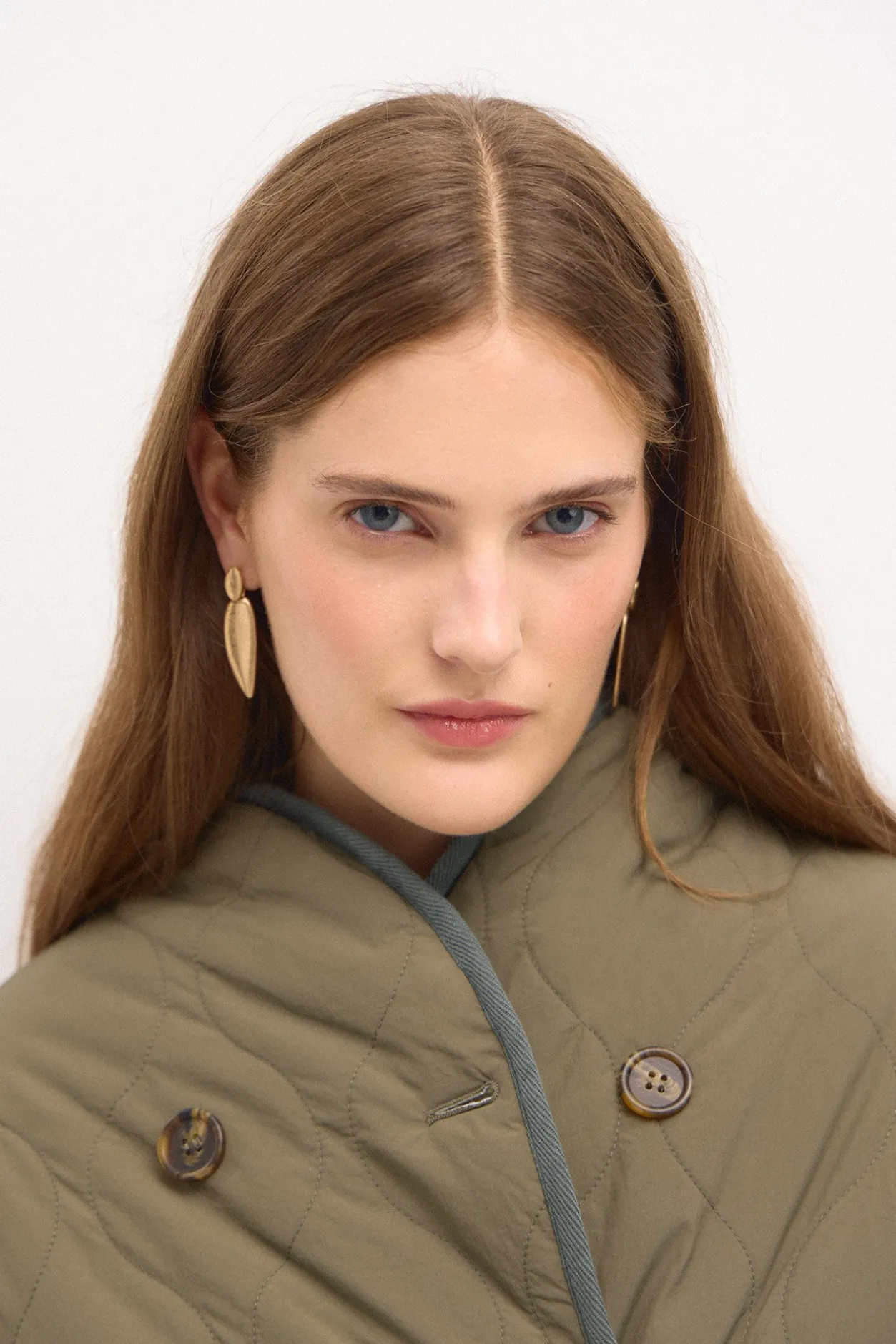 diana_chaqueta_acolchada__3.webp Flash Sale Diana. Chaqueta acolchada con botones Mujer Abrigos Y Chaquetas