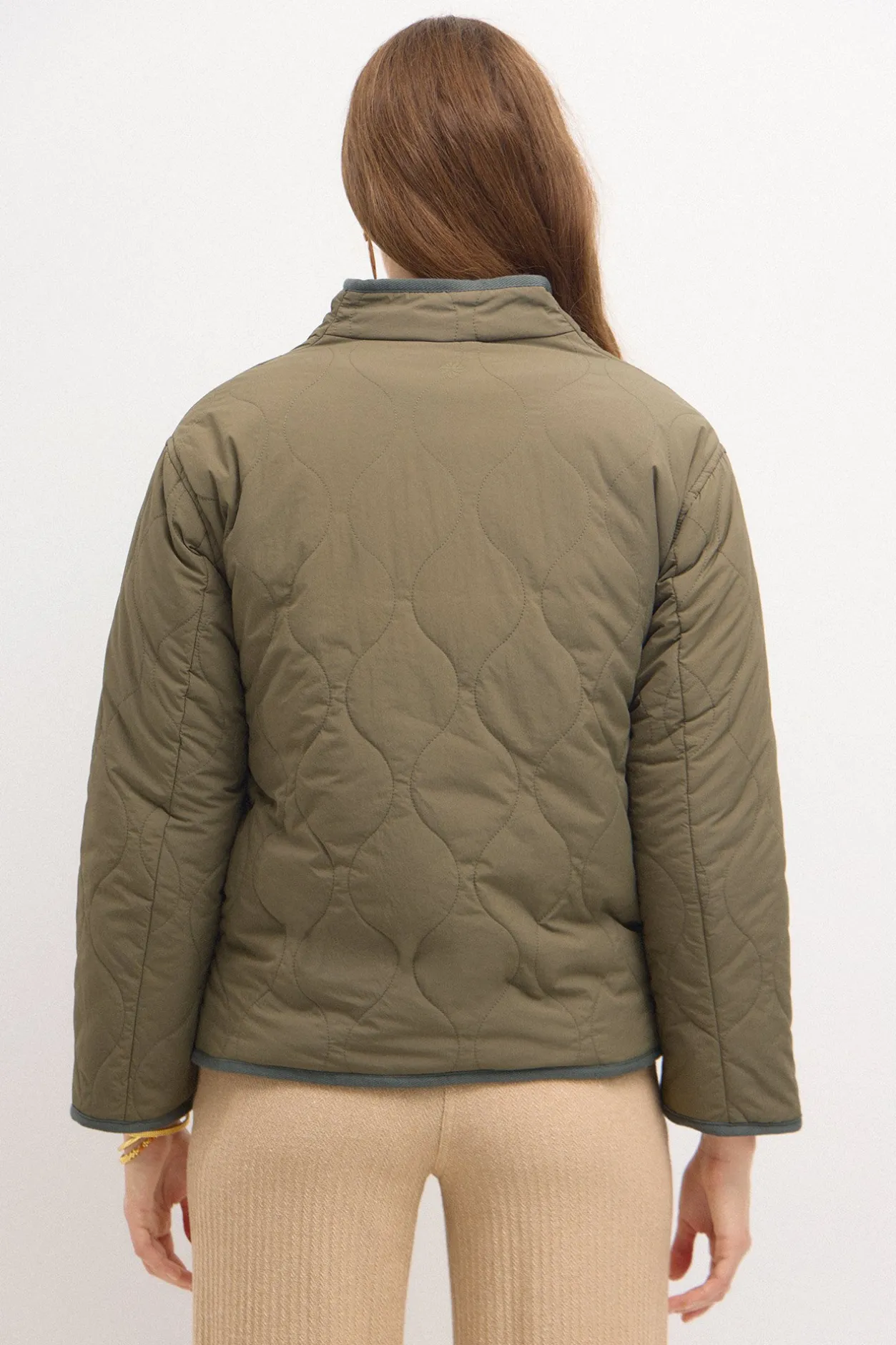 diana_chaqueta_acolchada__4.webp Flash Sale Diana. Chaqueta acolchada con botones Mujer Abrigos Y Chaquetas