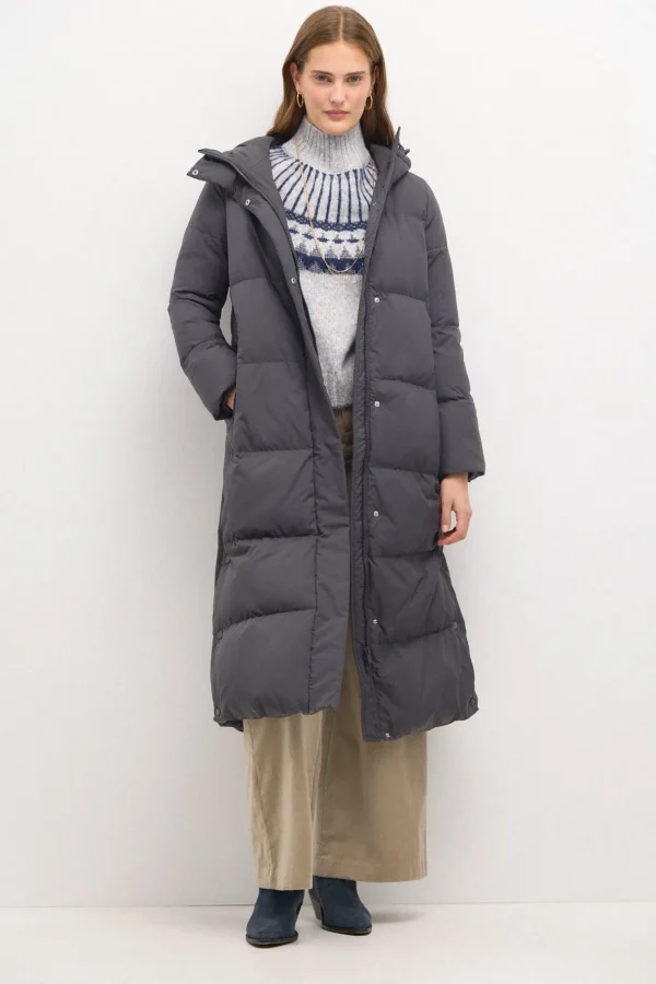 Sale Donna. Anorak largo acolchado Mujer Abrigos Y Chaquetas