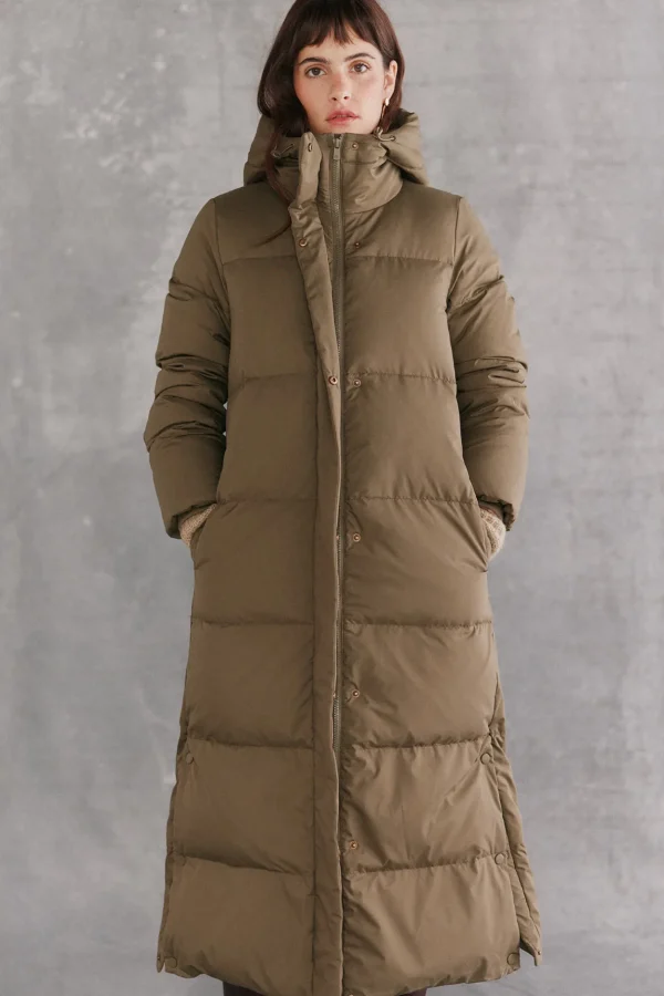 Flash Sale Donna. Anorak largo acolchado Mujer Abrigos Y Chaquetas