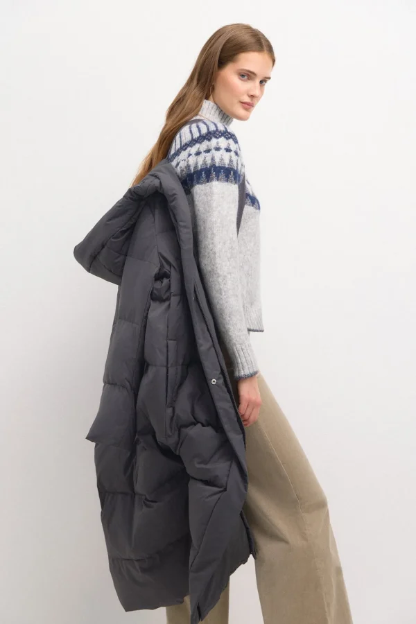 Sale Donna. Anorak largo acolchado Mujer Abrigos Y Chaquetas