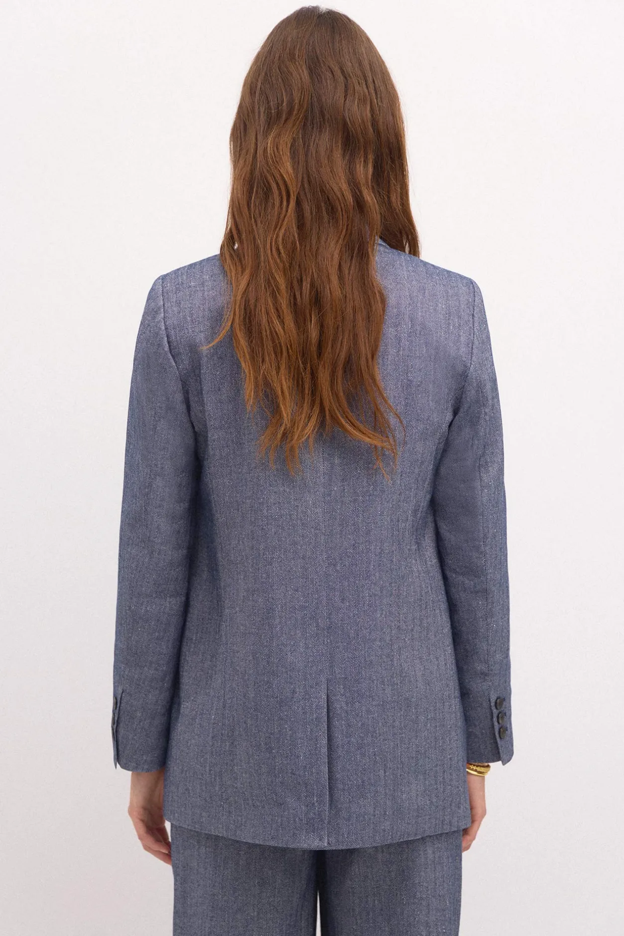 elsa_americana_cruzada_de_4.webp Cheap Elsa. Americana cruzada de espiga Mujer Blazers