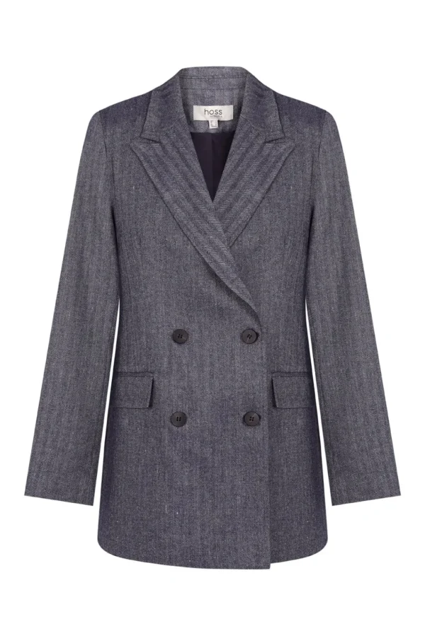 Cheap Elsa. Americana cruzada de espiga Mujer Blazers