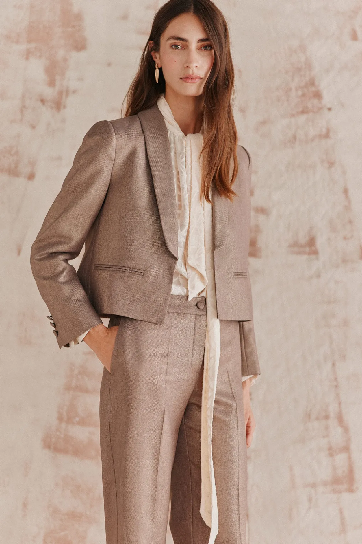 esperanza_americana_corta_2.webp Fashion Esperanza. Americana corta con lurex Mujer Blazers