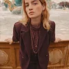 Flash Sale Estefanía. Chaqueta cruzada terciopelo Mujer Blazers | Abrigos Y Chaquetas