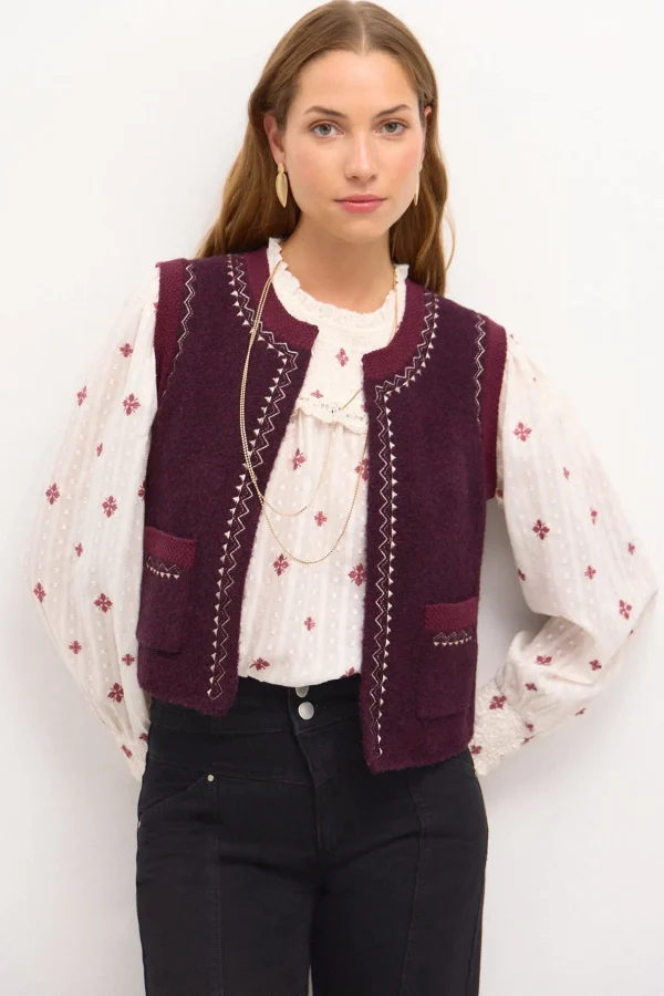 Best Felicia. Blusa bordada Mujer Blusas Y Camisas
