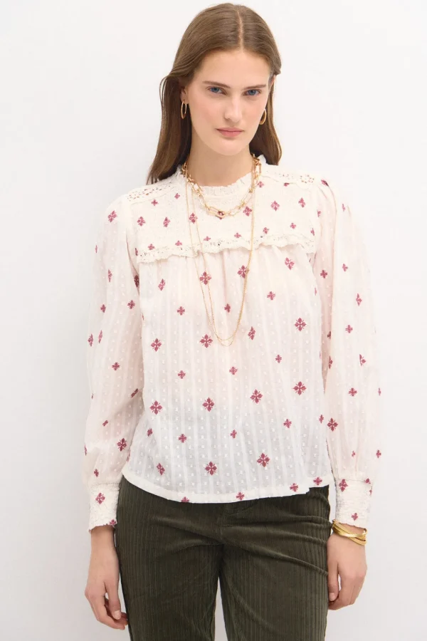 Best Felicia. Blusa bordada Mujer Blusas Y Camisas