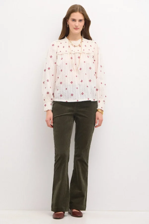 Best Felicia. Blusa bordada Mujer Blusas Y Camisas