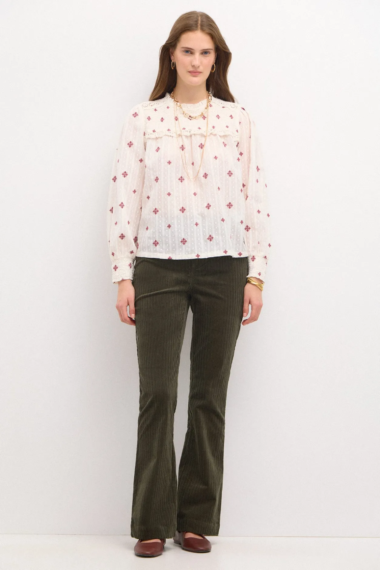 felicia_blusa_bordada_4.webp Best Felicia. Blusa bordada Mujer Blusas Y Camisas