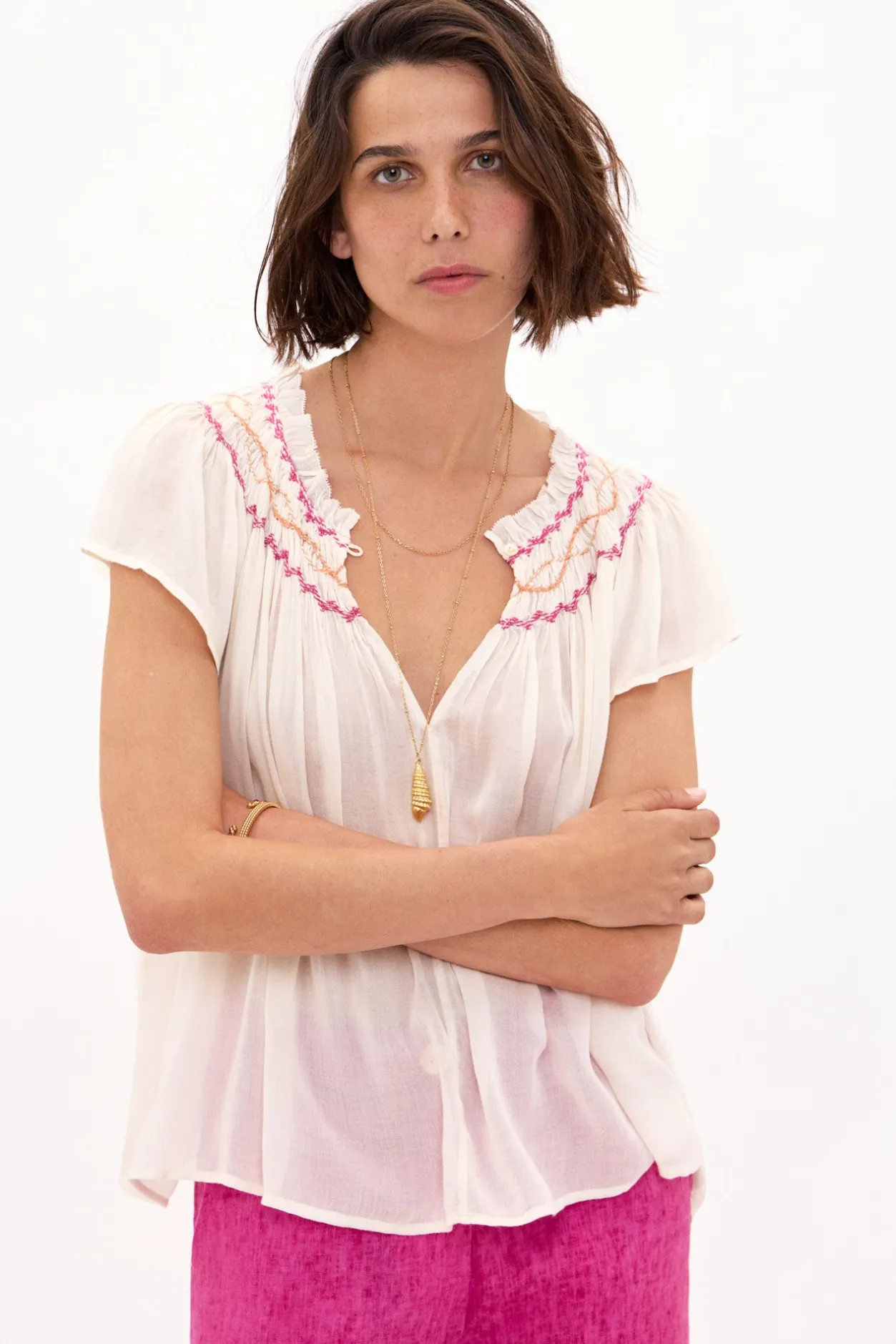 fermina_blusa_algodn_0.webp Best Fermina. Blusa algodón Mujer Blusas Y Camisas