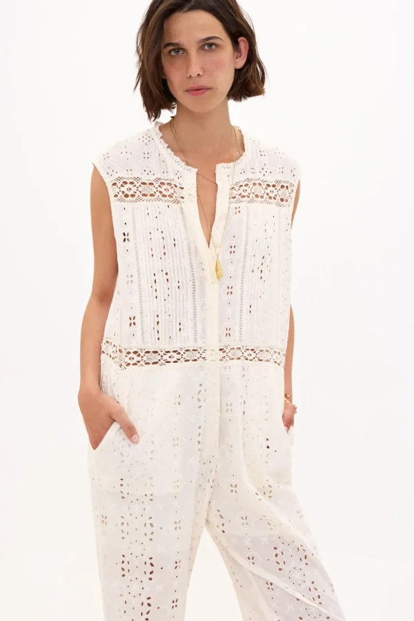 Outlet Fátima. Mono bordado. Mujer Vestidos Y Monos