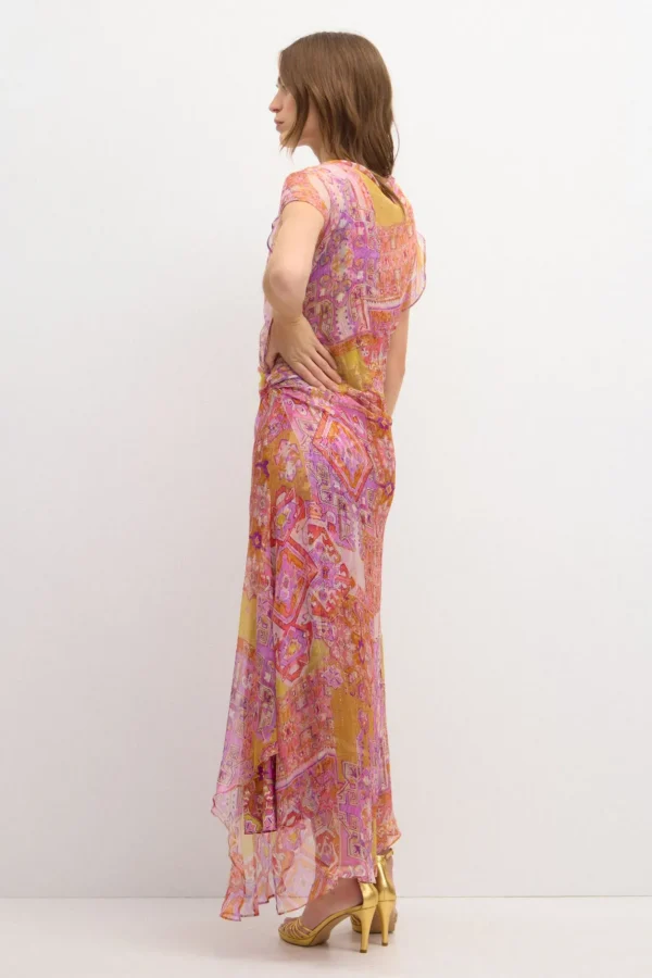 Best Sale Jara. Vestido seda nudo. Mujer Vestidos Y Monos