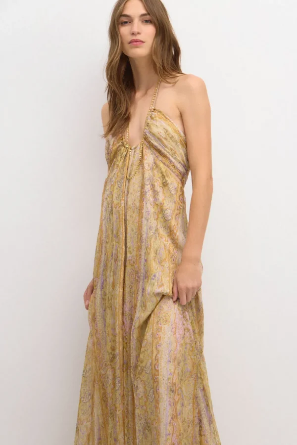 Best Jazmín. Vestido seda cut out. Mujer Vestidos Y Monos