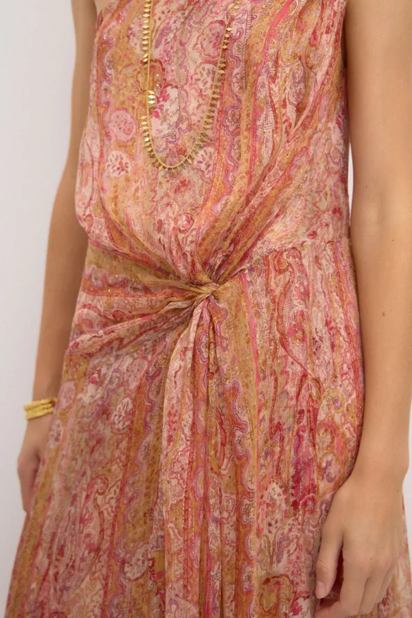 Flash Sale Julia. Vestido seda asimétrico. Mujer Vestidos Y Monos