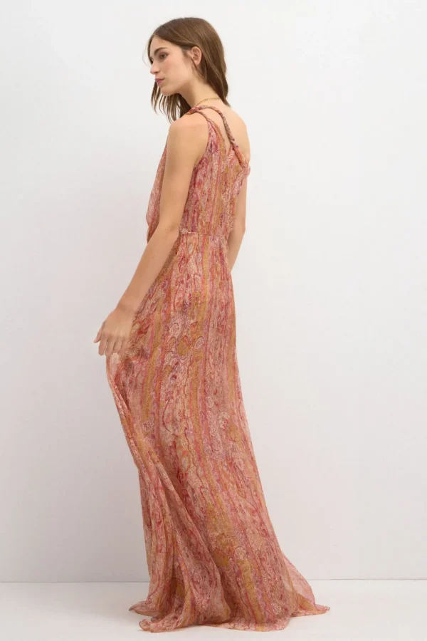 Flash Sale Julia. Vestido seda asimétrico. Mujer Vestidos Y Monos