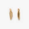 Clearance Lea.Pendientes hojas Mujer Bolsos Y Accesorios