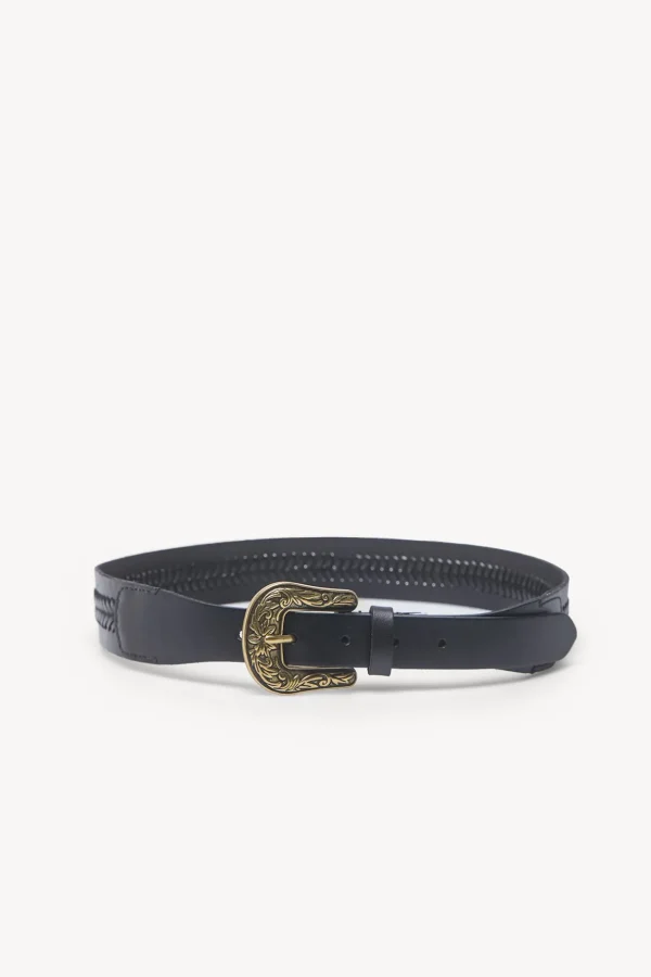 Discount Lilit. Cinturón napa trenzado Mujer Bolsos Y Accesorios