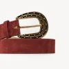 Flash Sale Linka. Cinturóin serraje hebilla labrada Mujer Bolsos Y Accesorios