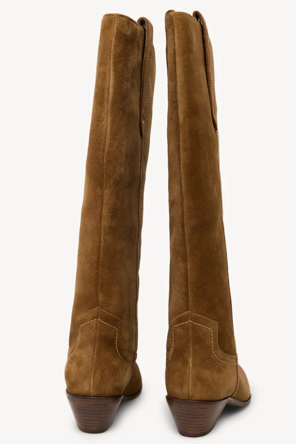 Sale Maialen. Botas de serraje cowboy Mujer Zapatos