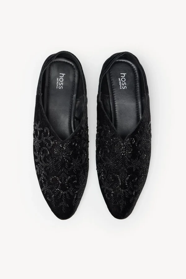 Shop Maira. Babuchas de terciopelo Mujer Zapatos