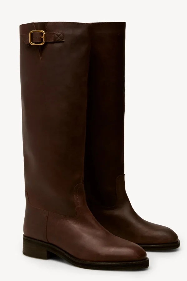 Best Sale Martina. Botas altas de piel Mujer Zapatos
