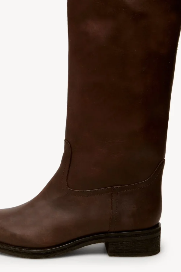 Best Sale Martina. Botas altas de piel Mujer Zapatos