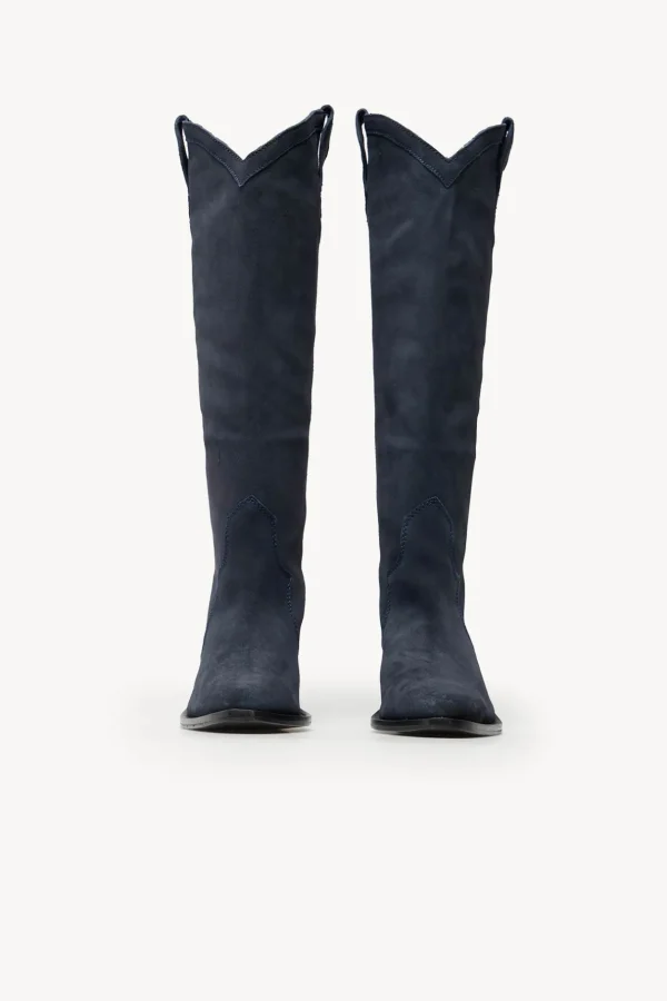 Shop Nadia. Botas altas de serraje Mujer Zapatos