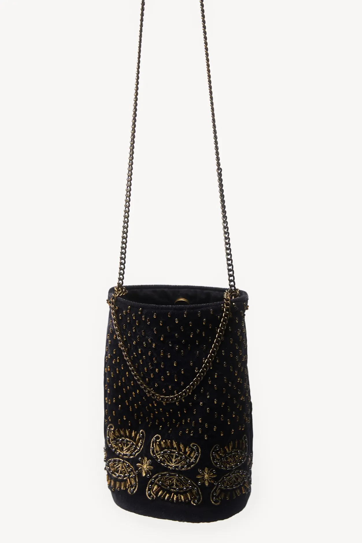 neila_bolso_terciopelo_ab_3.webp Online Neila. Bolso terciopelo abalorios Mujer Bolsos Y Accesorios