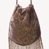 Online Nina. Bolso terciopelo abalorios Mujer Bolsos Y Accesorios